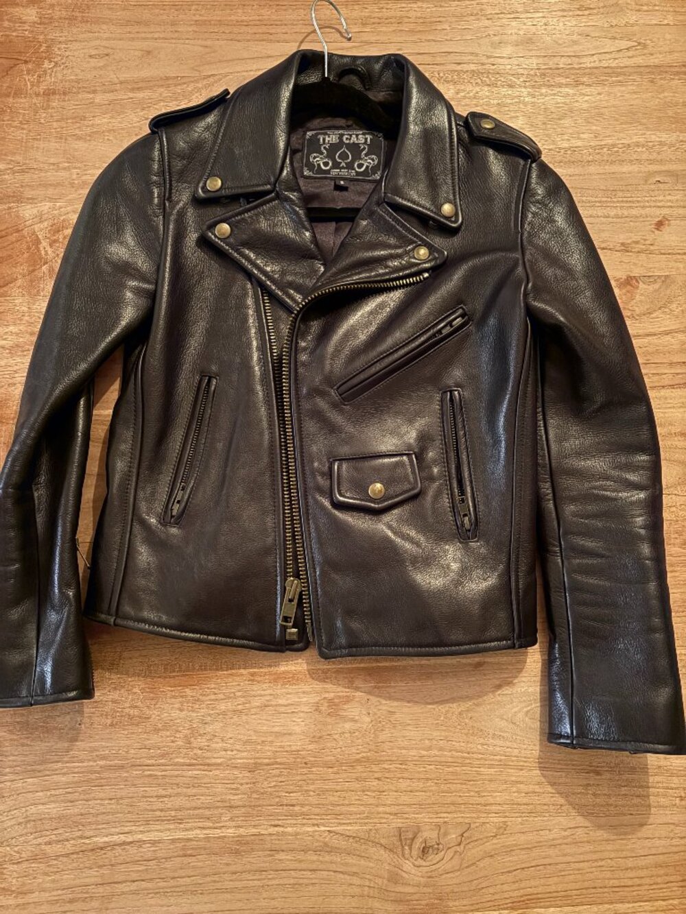 Leather motorcycle Jacket